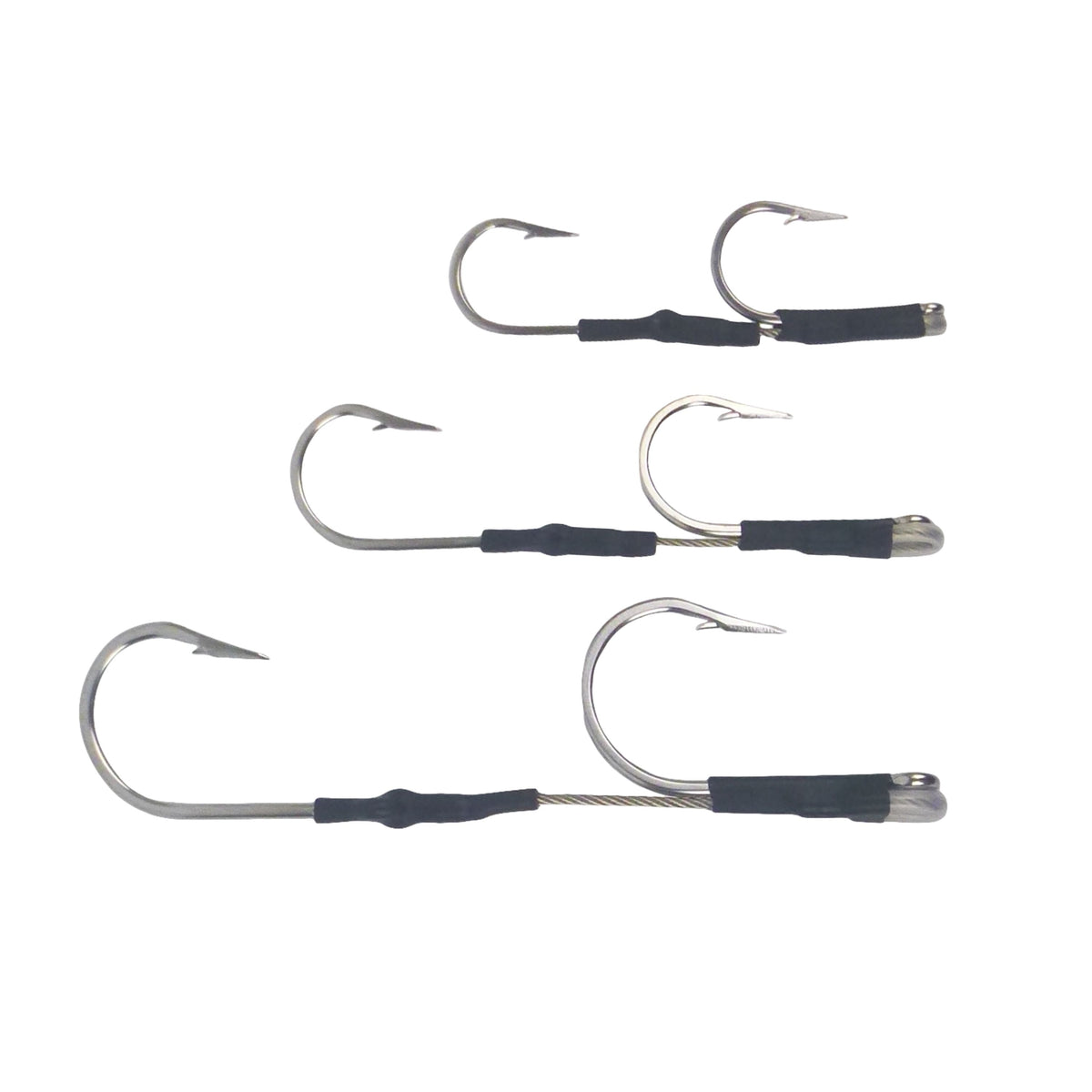 Swimerz Jigging & Trolling Hooks, Inline Double, 10/0, Qty 3 – Blue ...