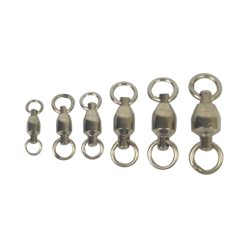 Swimerz Heavy Duty Ball Bearing Swivels, Size 5, 15 pack