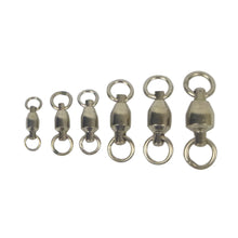 Load image into Gallery viewer, Swimerz Heavy Duty Ball Bearing Swivels, Size 6, 15 pack