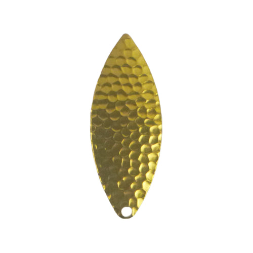 Artizan Hammered 57mm Willow Blade Brass, 5 Pack