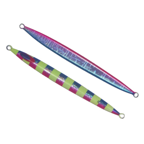 Finesse Lumo Fastdrop Jig, 250gm, Blue Blush, Qty 2