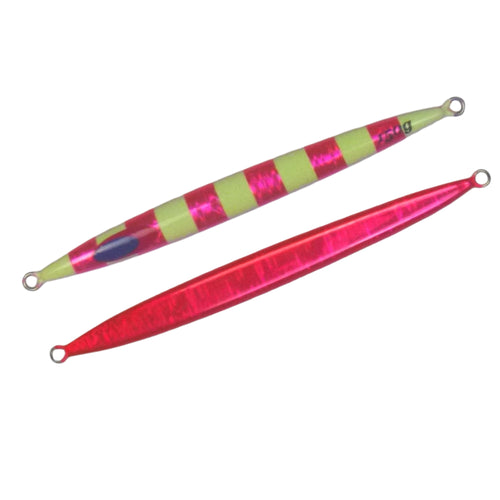 Finesse Lumo Fastdrop Jig, 150gm, Hot Pink, Qty 2