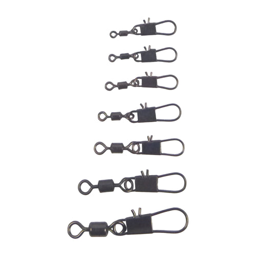 Swimerz Rolling Swivel w Interlock Snap, Size 10, 45 pack