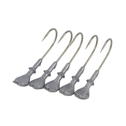 Artizan Flat Eye Jigs, 1/4oz, 5 pack