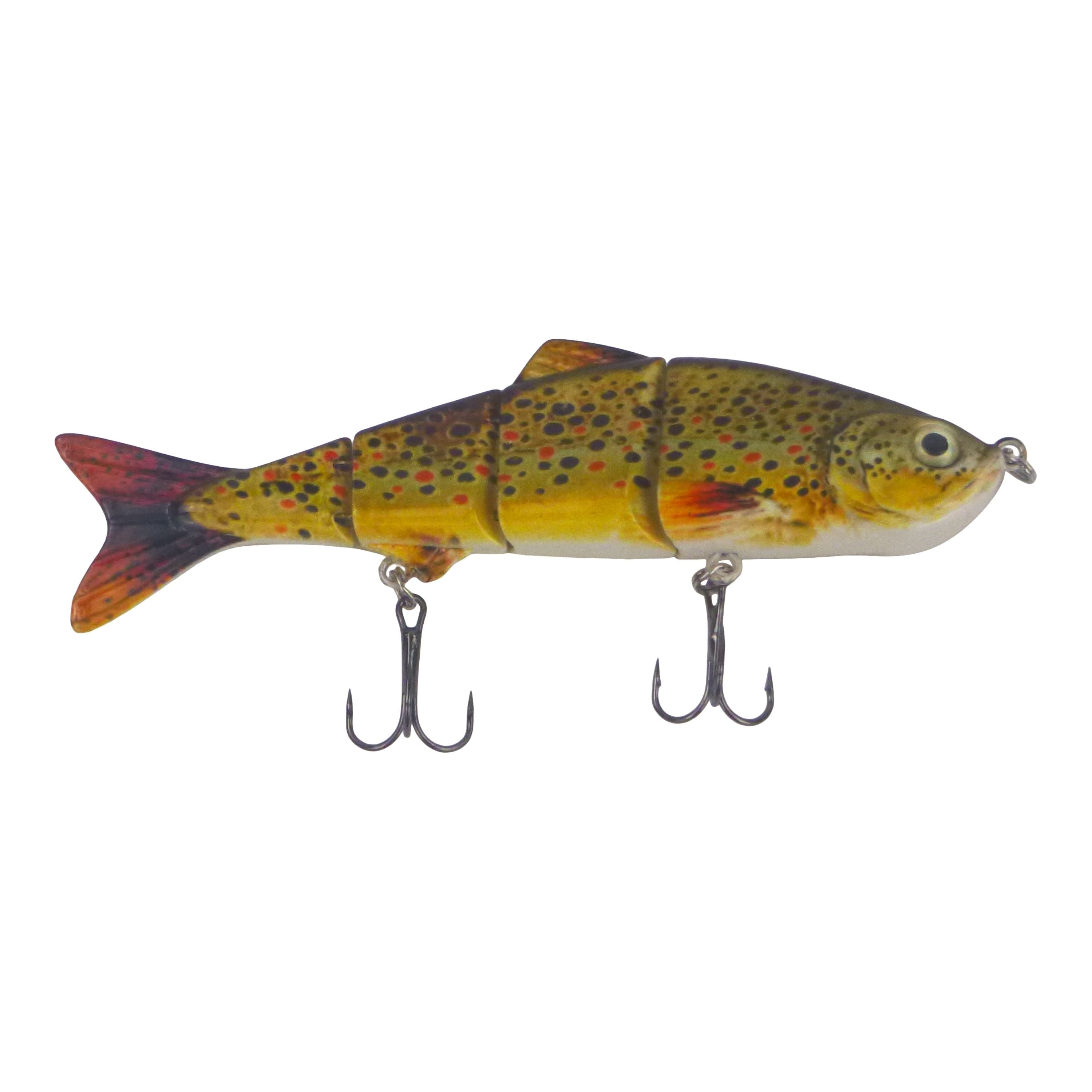 Finesse Naturals 4 Segment Swimbait, 110mm, Perch – Blue Seas