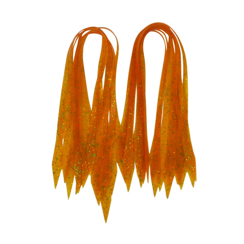 Artizan Silicon Lure Tails, Gold Shine, Pack of 20